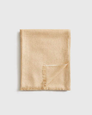 Lightweight European Linen Throw