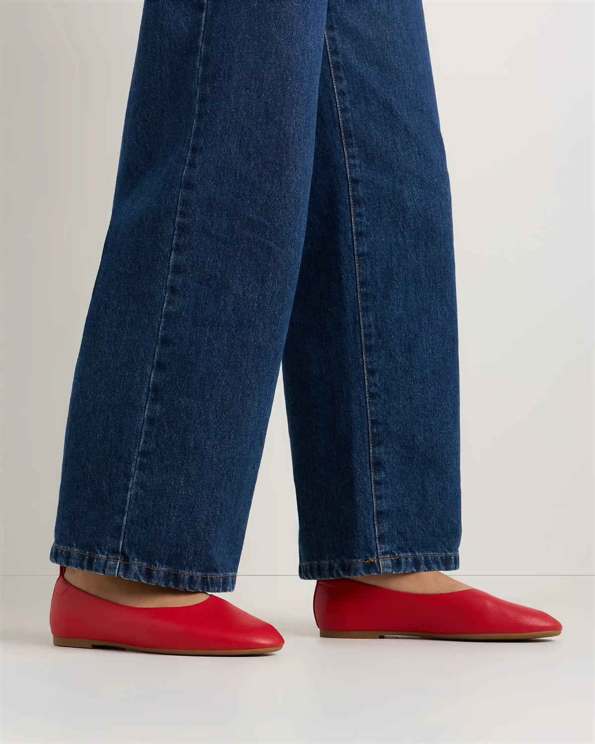 Italian Leather Glove Ballet Flat