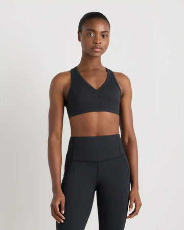 Ultra-Soft V-Neck Racerback Bra