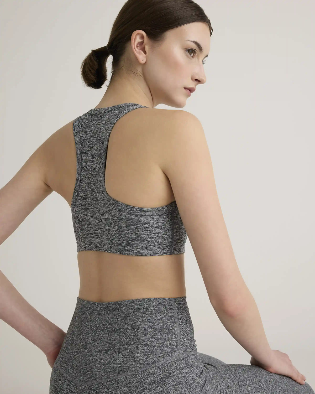 Ultra-Soft V-Neck Racerback Bra