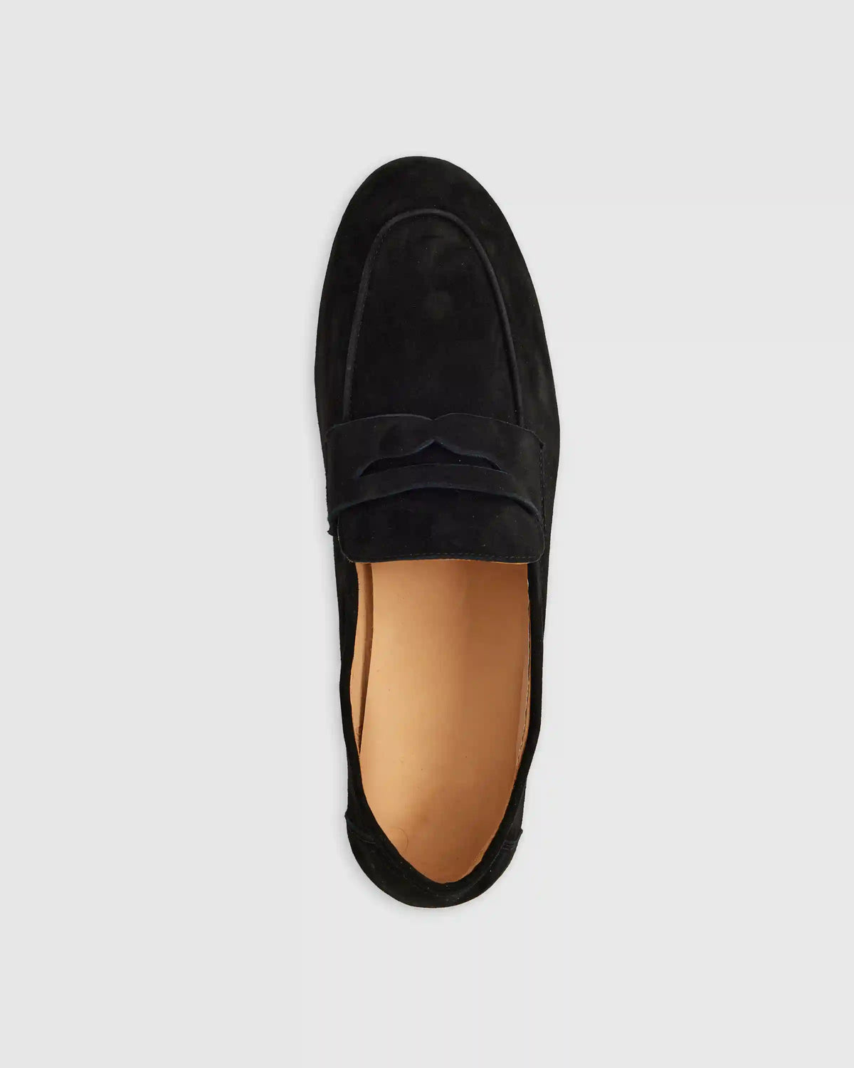 Italian Suede Penny Loafer