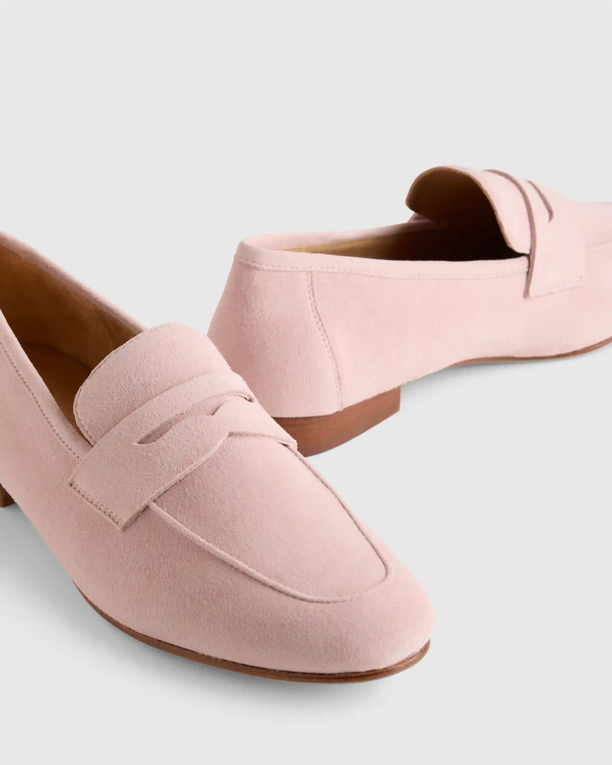 Italian Suede Penny Loafer