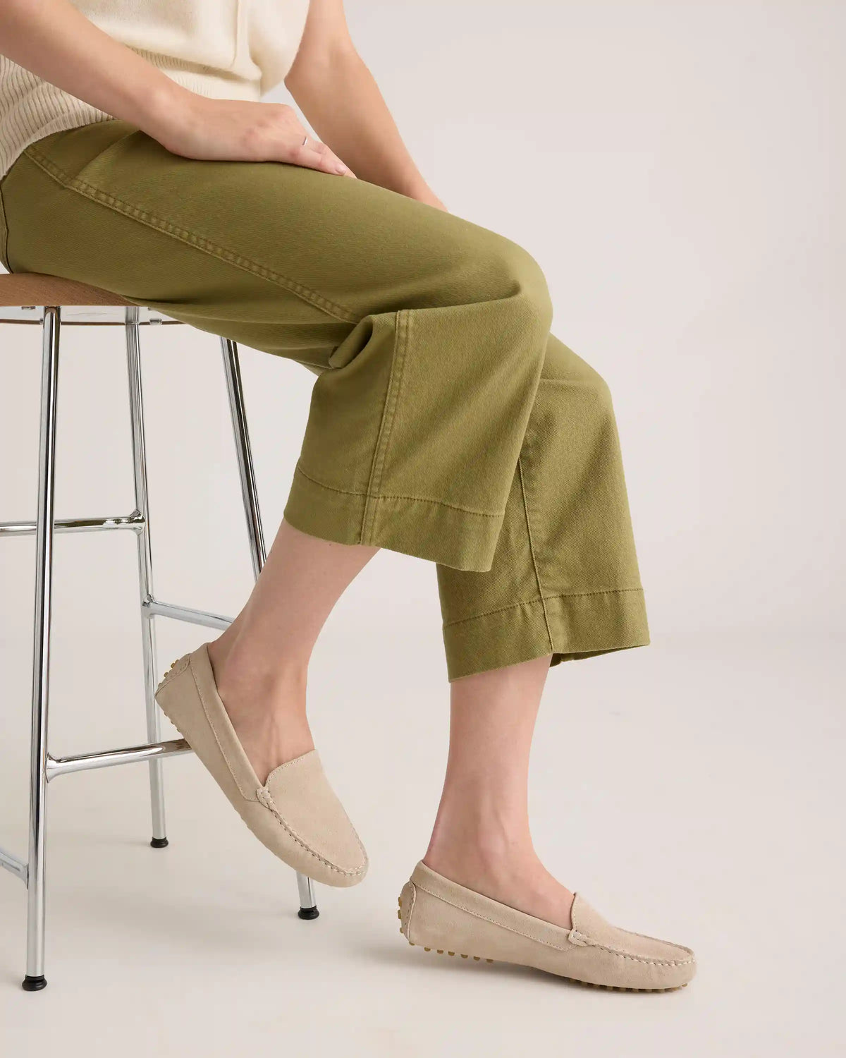 100% Suede Driver Loafer