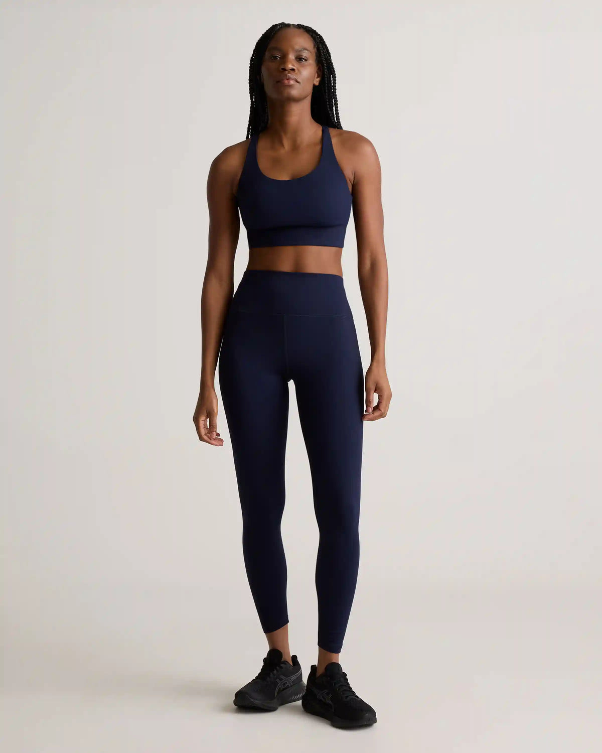 Power-Up Long Line Strappy Sports Bra