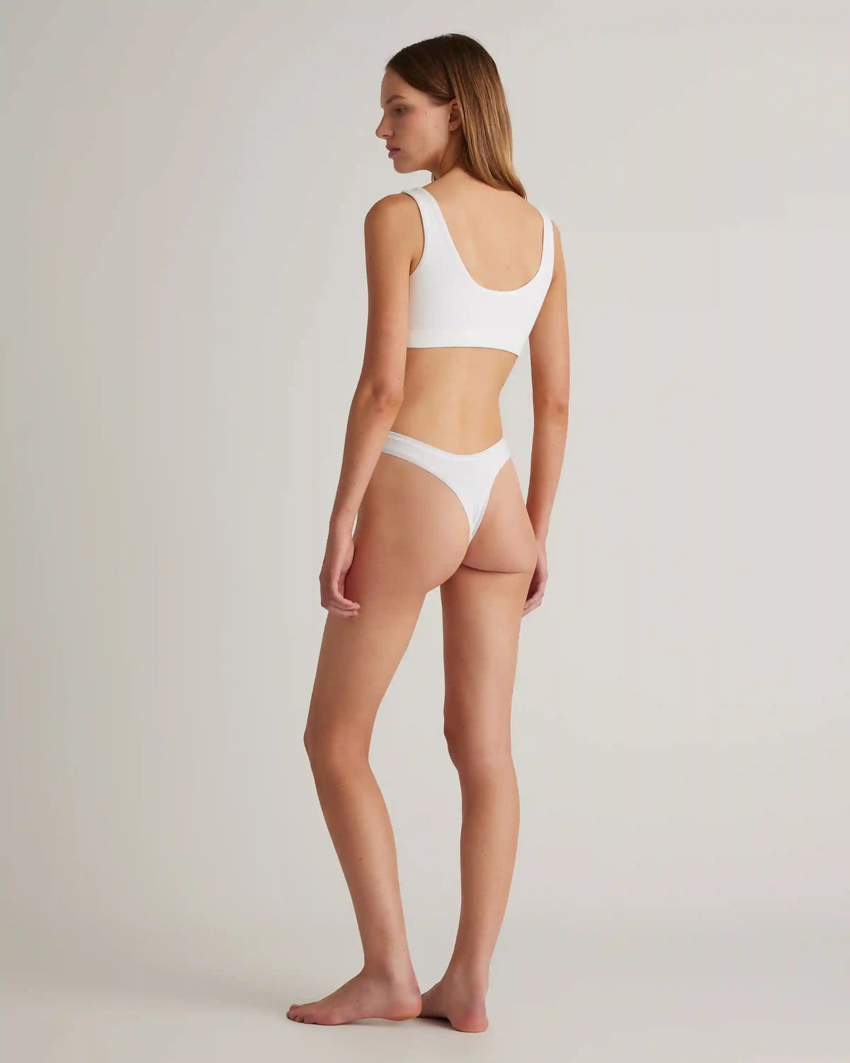 Organic Cotton High-Cut Thong (6-pack)