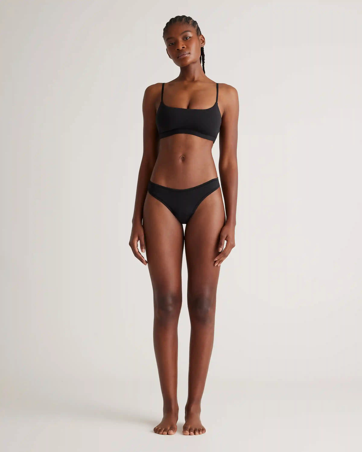 Organic Cotton Scoop Bralette (2-pack)
