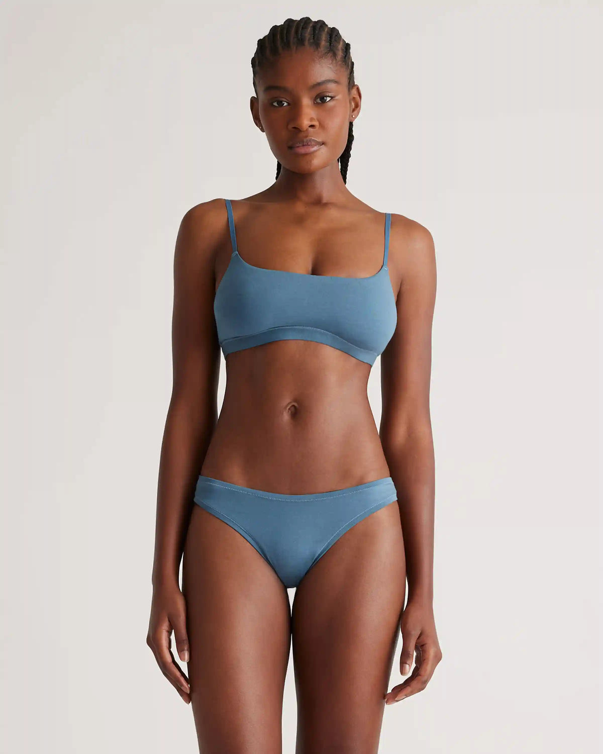 Organic Cotton Scoop Bralette (2-pack)