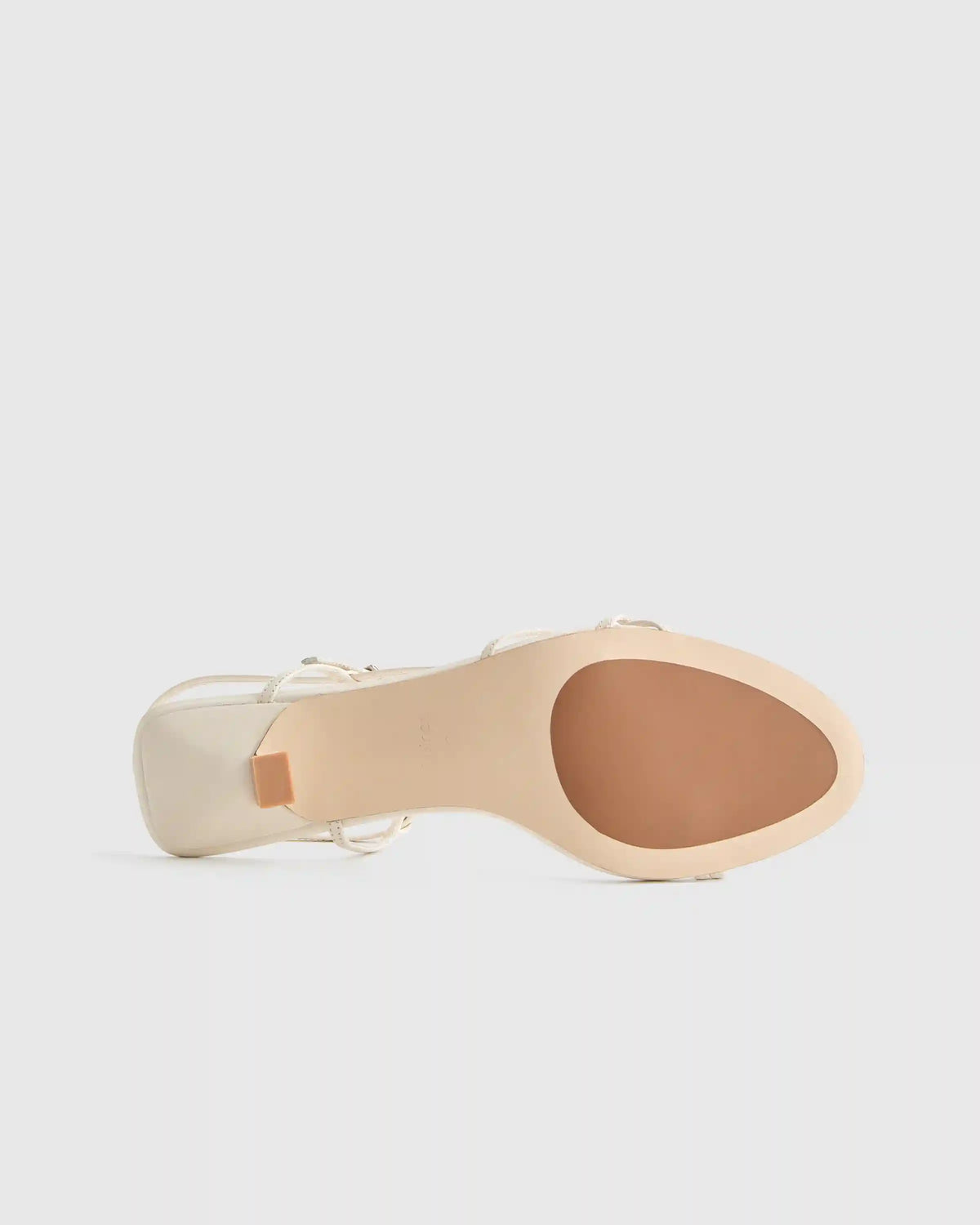 Italian Leather 70mm Strappy Heel
