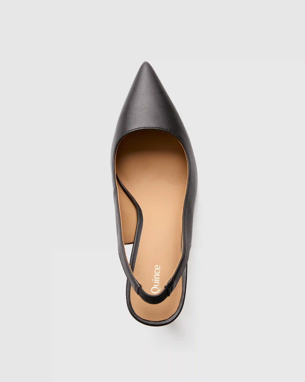 Italian Leather Slingback 75mm Heel