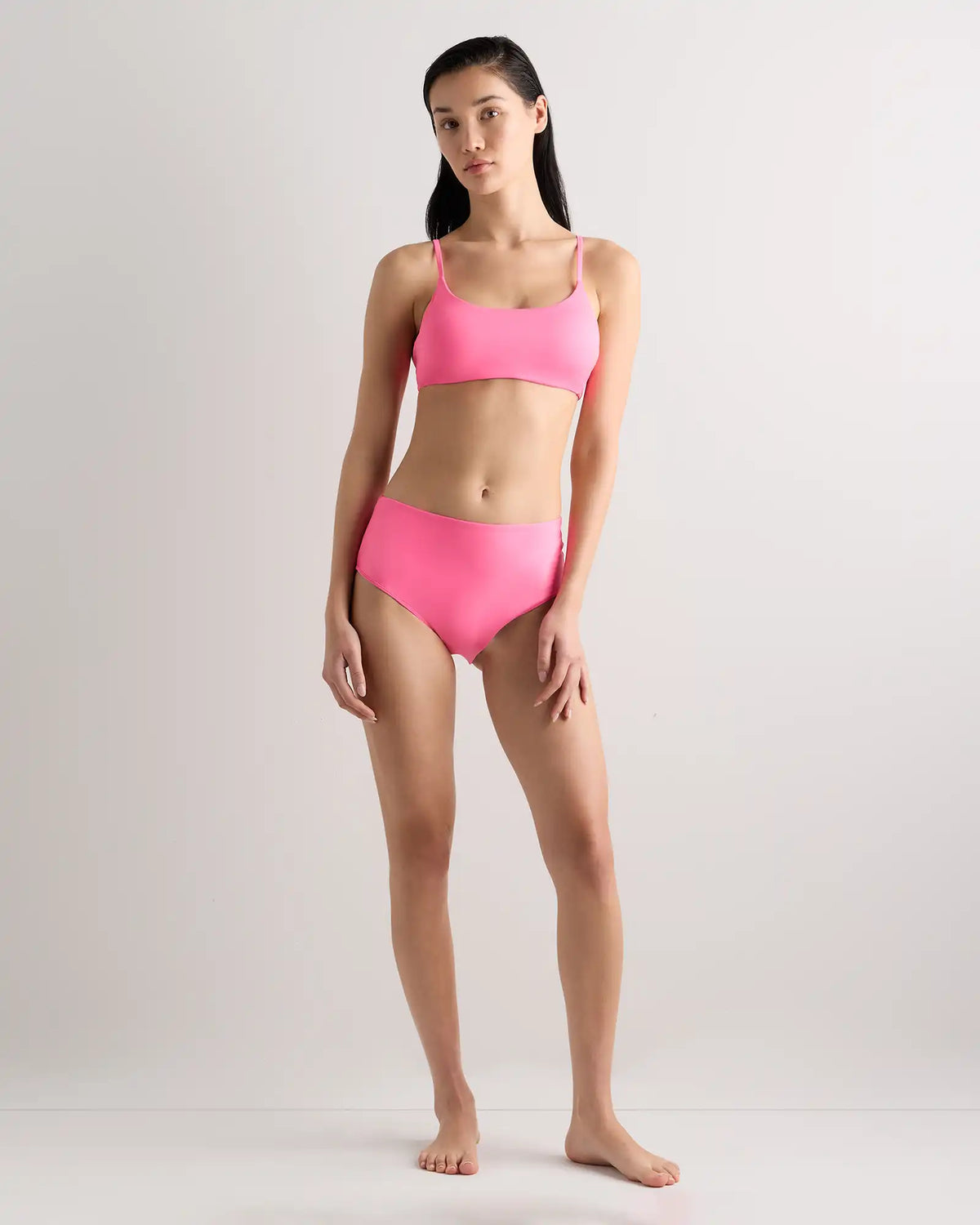 Italian Scoop Neck Bikini Top