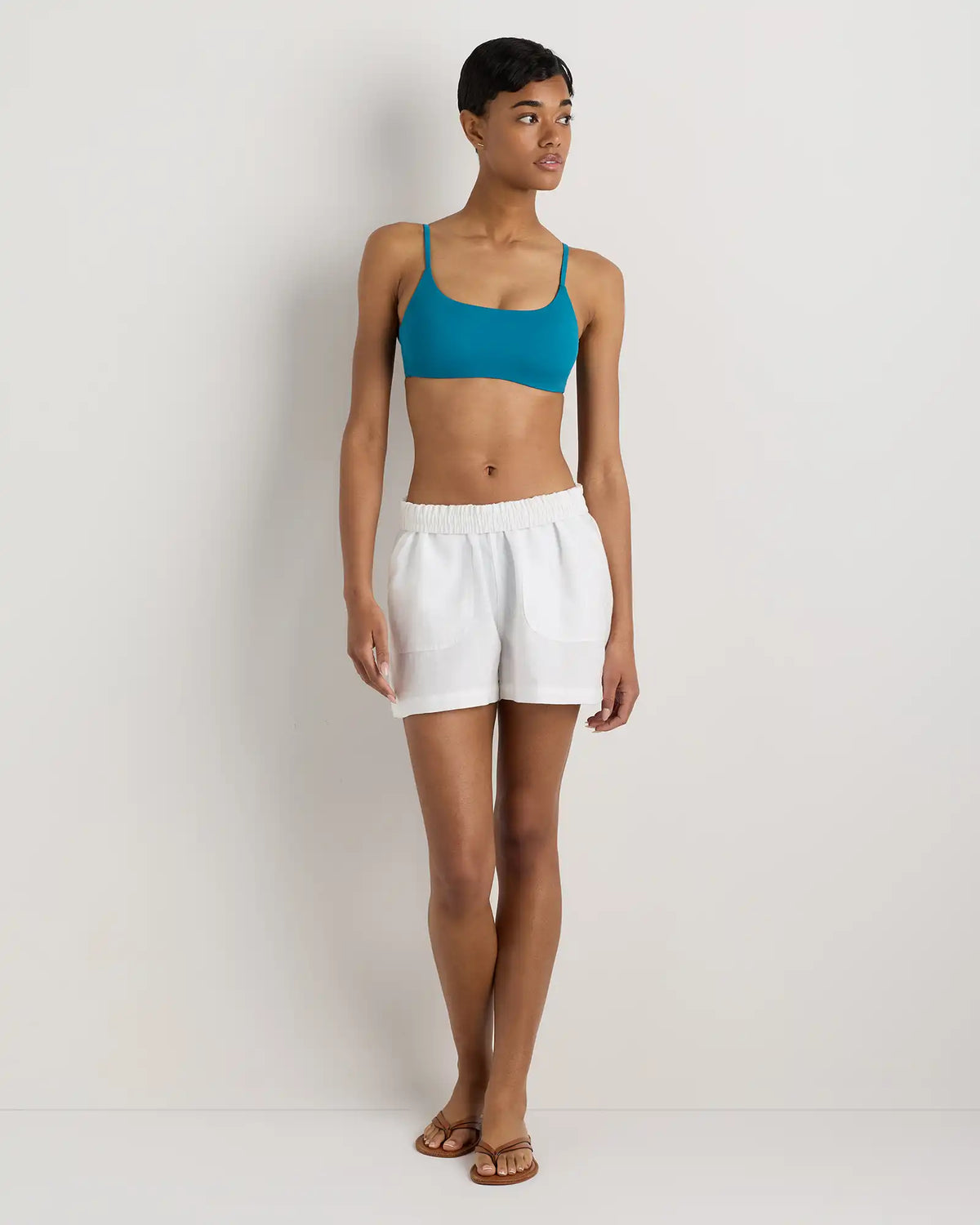 Italian Scoop Neck Bikini Top
