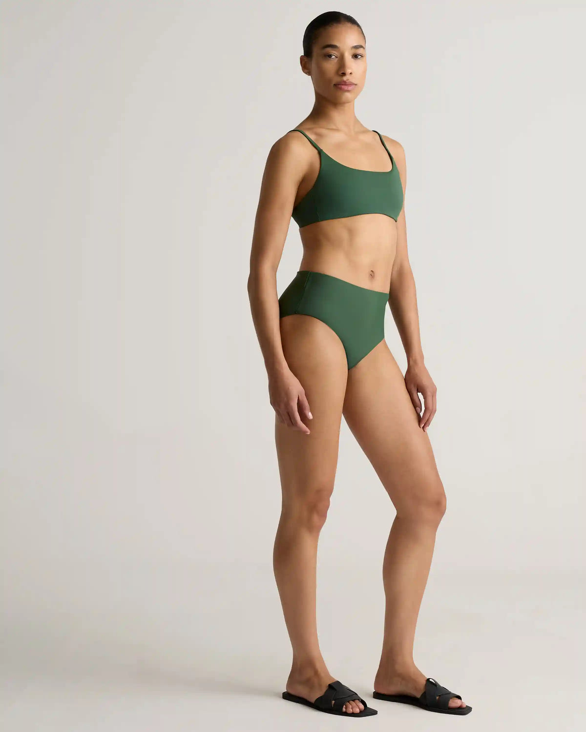 Italian Scoop Neck Bikini Top