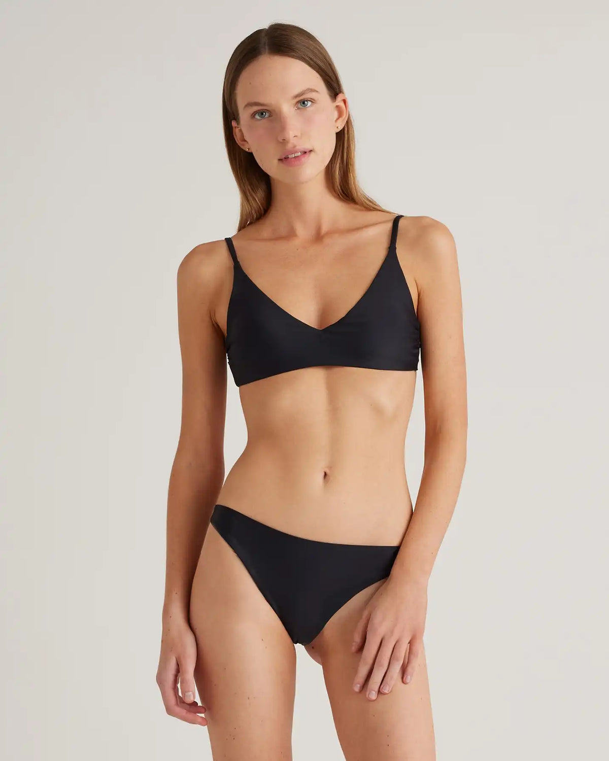 Italian V-Neck Bikini Top