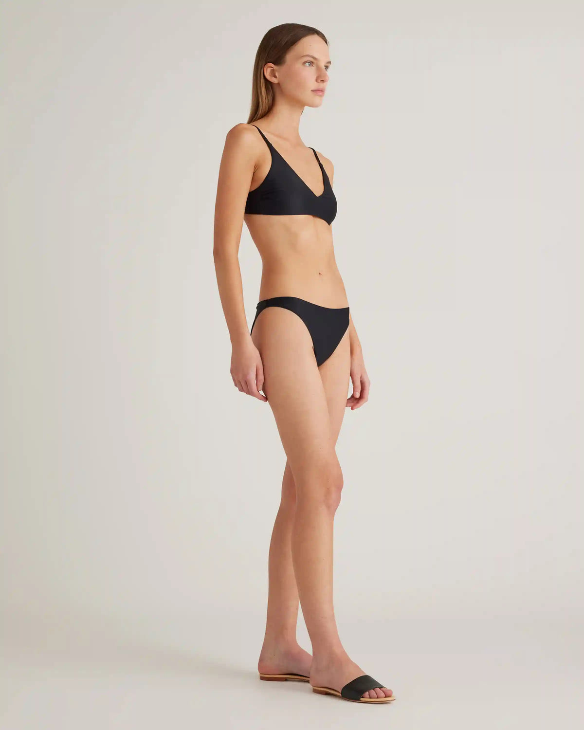 Italian V-Neck Bikini Top