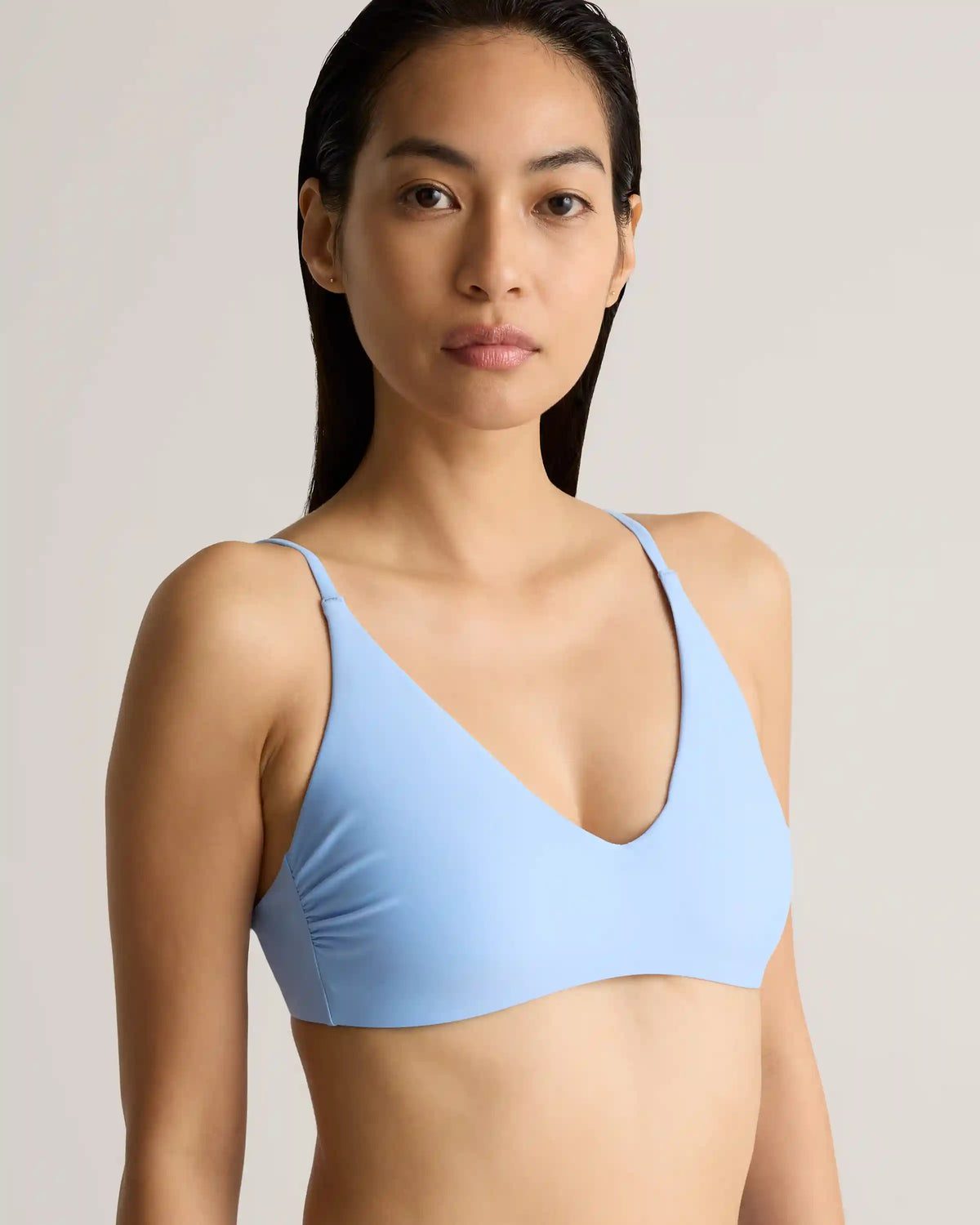 Italian V-Neck Bikini Top