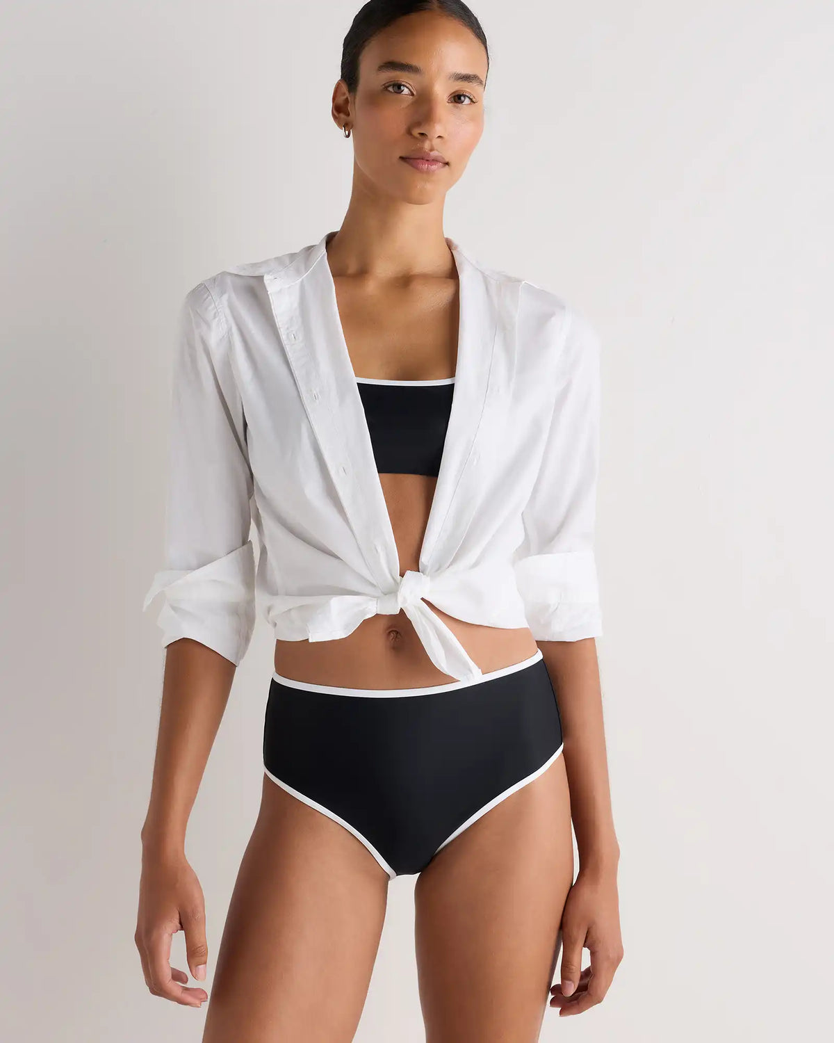 Italian High-Rise Bikini Bottom