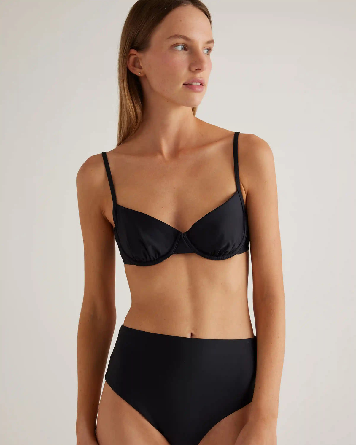 Italian High-Rise Bikini Bottom