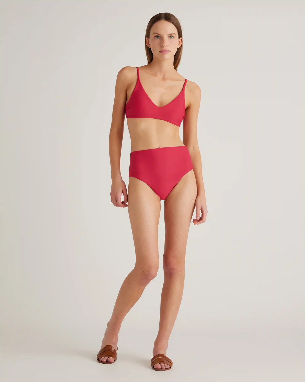 Italian High-Rise Bikini Bottom