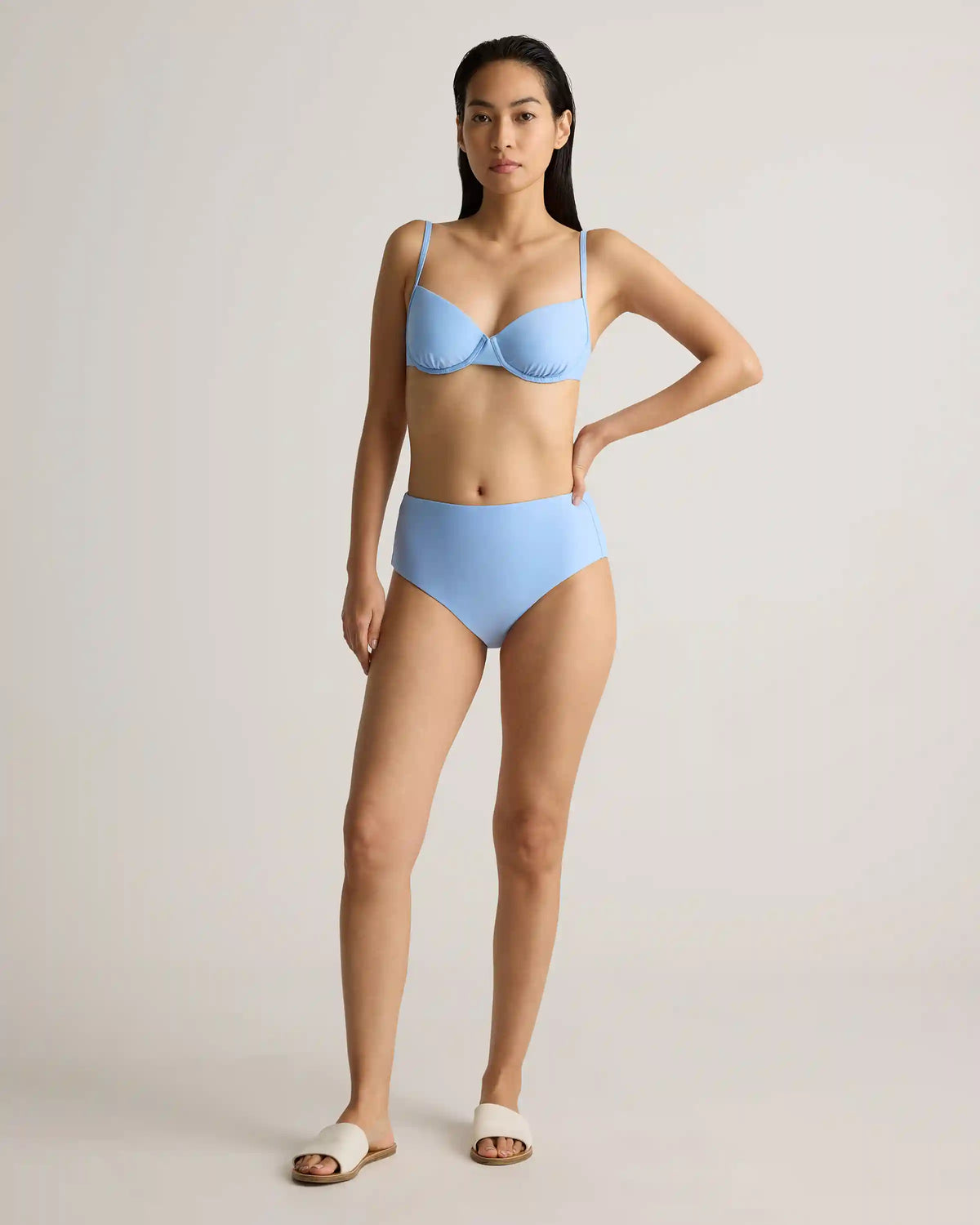 Italian High-Rise Bikini Bottom