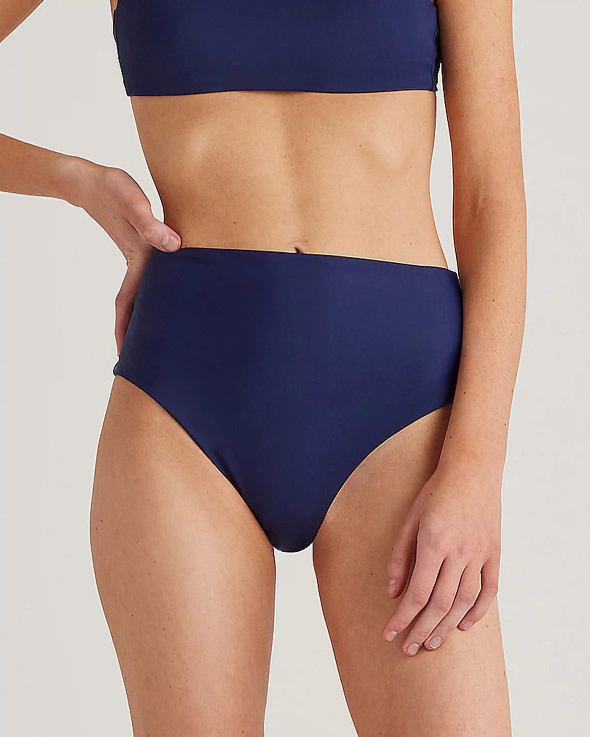Italian High-Rise Bikini Bottom