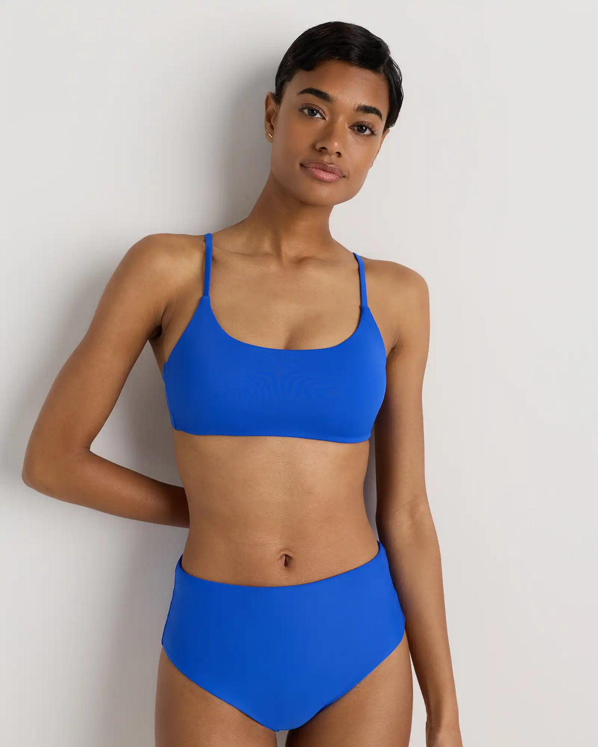 Italian High-Rise Bikini Bottom