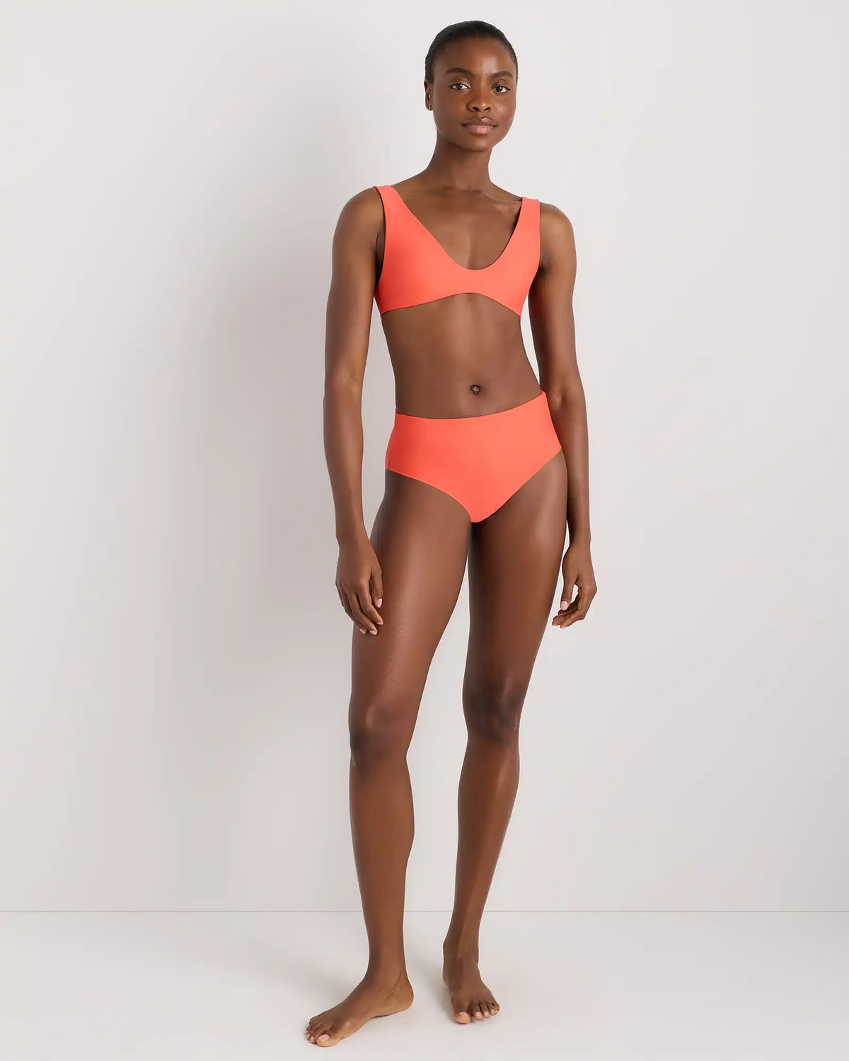Italian High-Rise Bikini Bottom