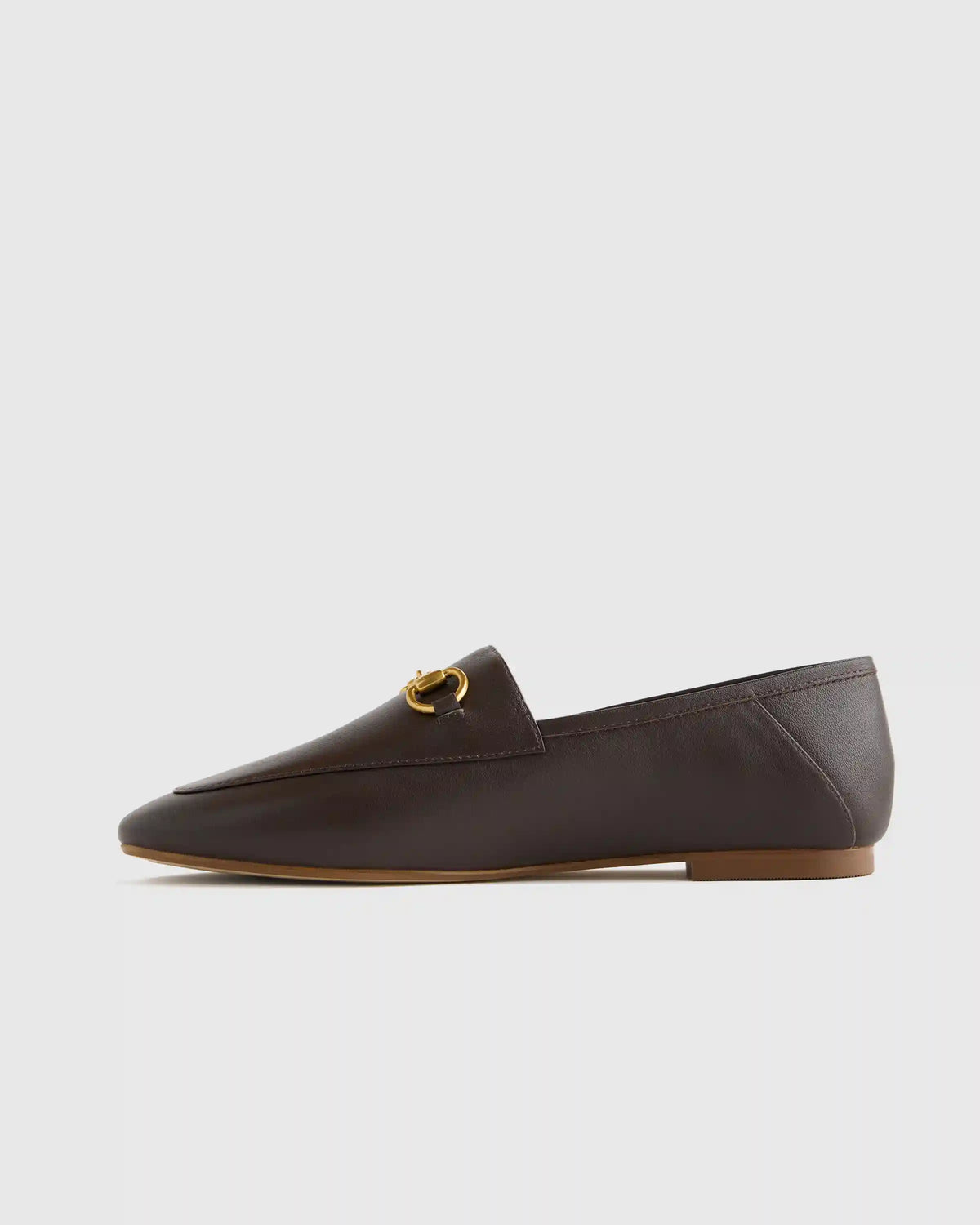 Italian Leather Horsebit Loafer