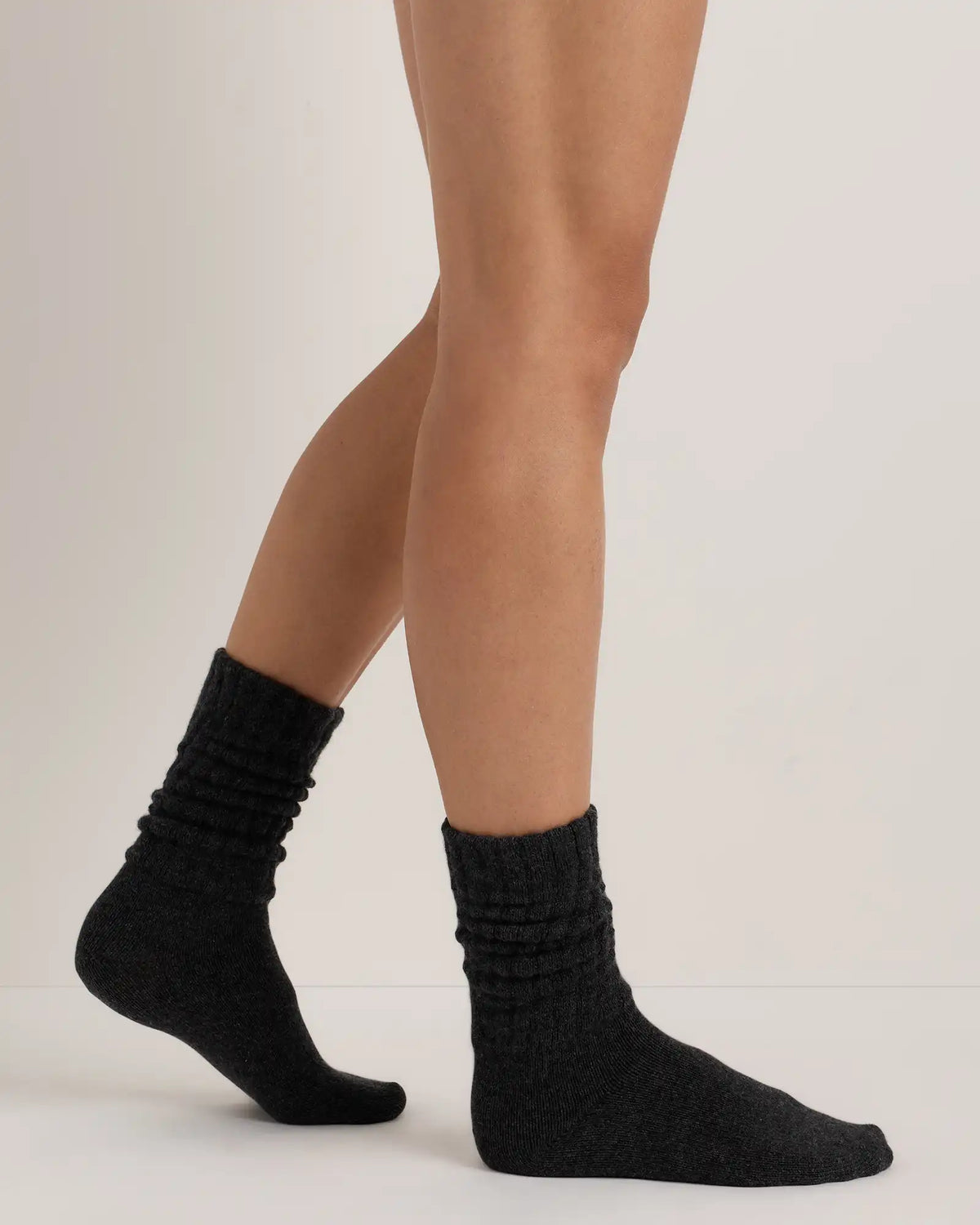 Mongolian Cashmere Slouch Sock