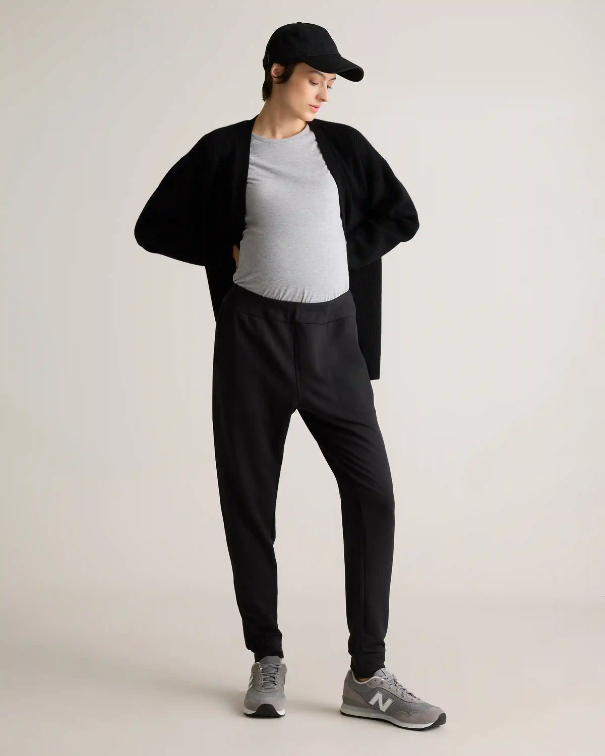 SuperSoft Fleece Maternity Joggers