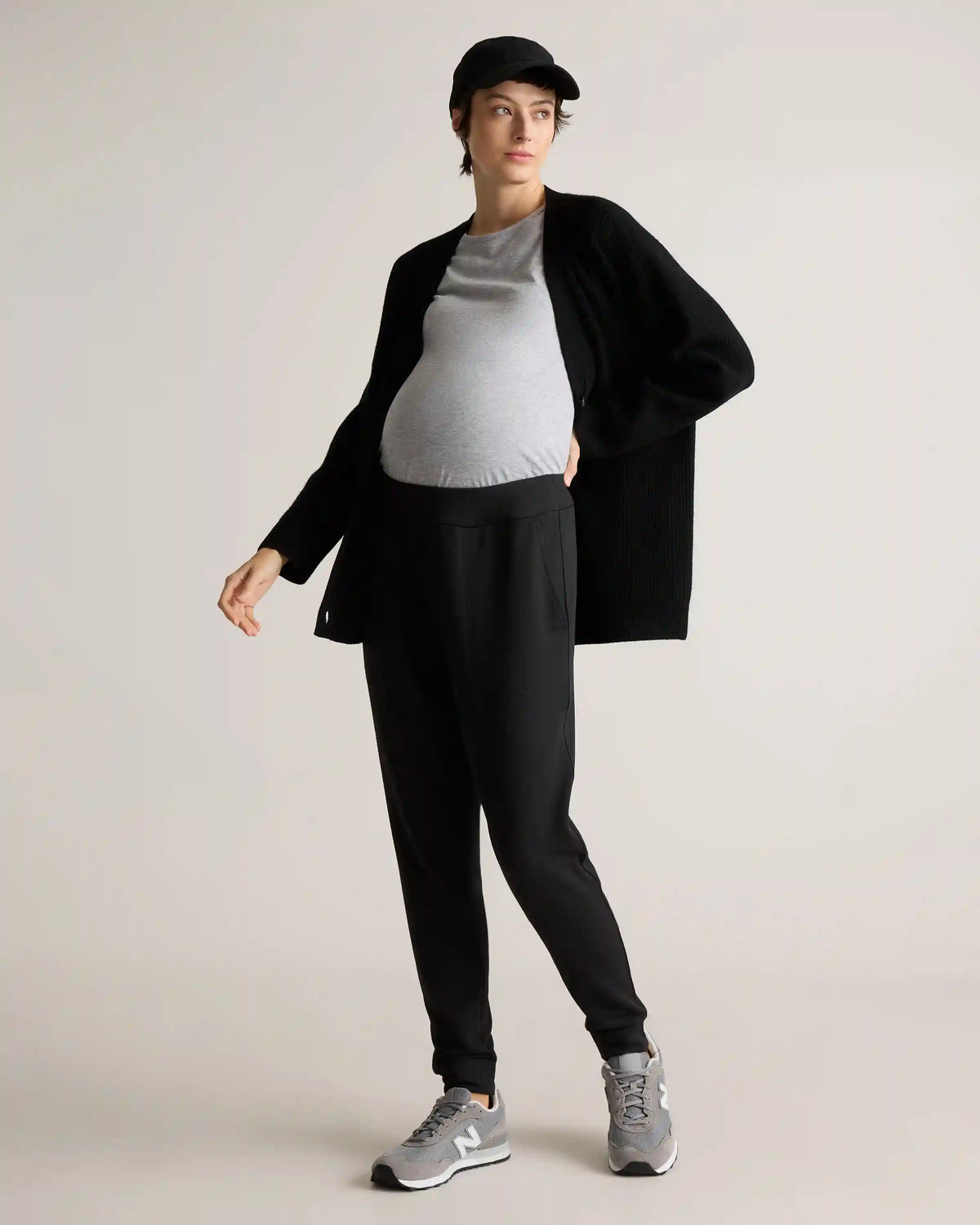 SuperSoft Fleece Maternity Joggers