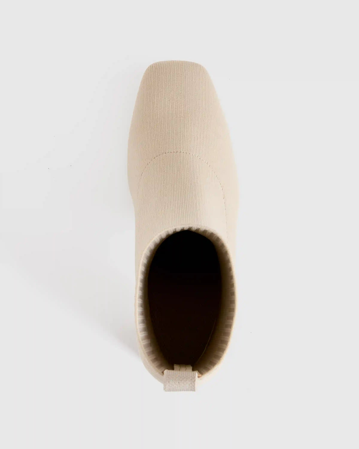 Eco Knit Heeled Bootie