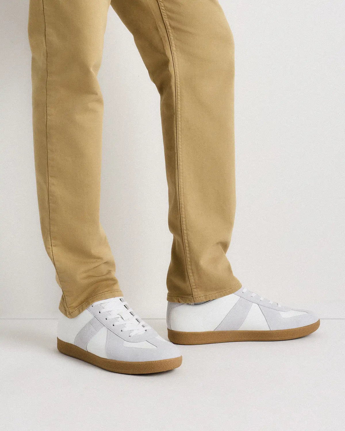 Italian Leather & Suede Lifestyle Trainer