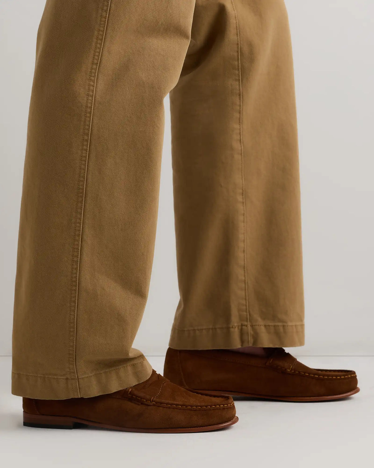 Essential Suede Penny Loafer