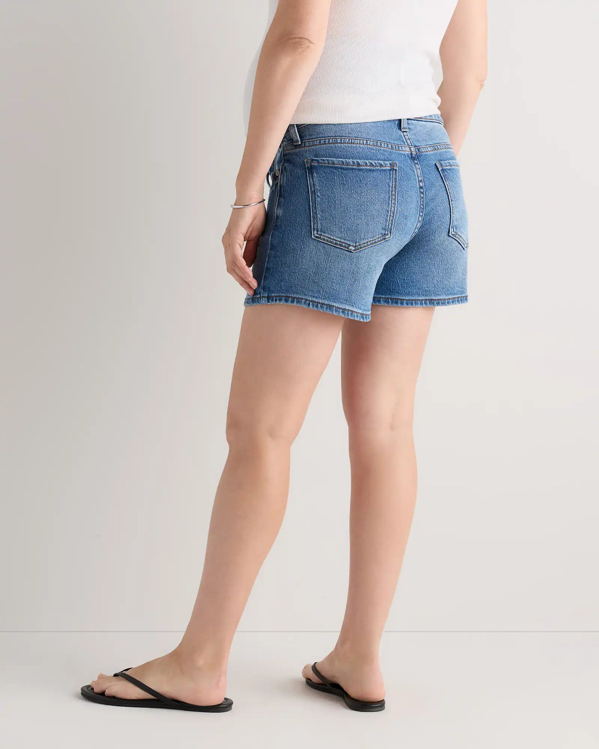 Lila Stretch Maternity Vintage Shorts