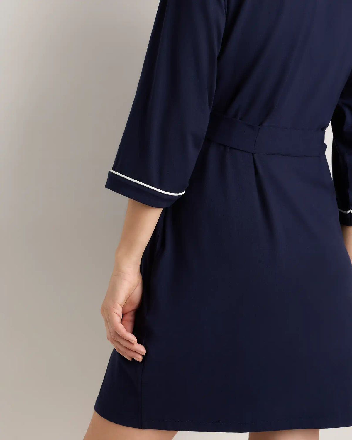 Bamboo Jersey Maternity Robe
