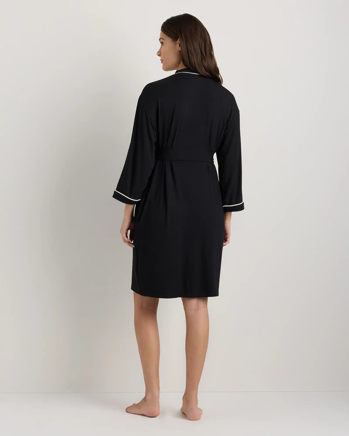 Bamboo Jersey Maternity Robe