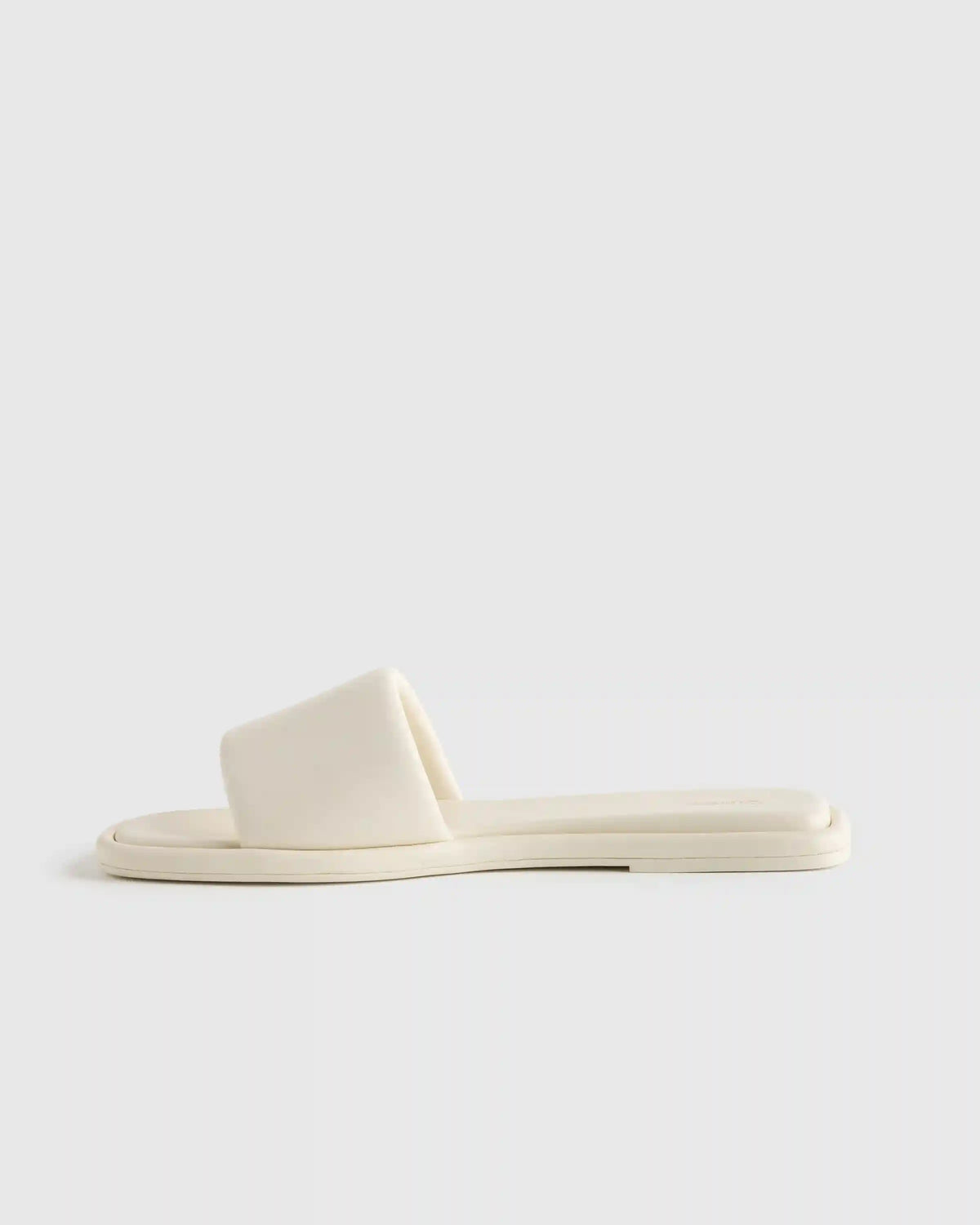 Italian Leather Slide Sandal