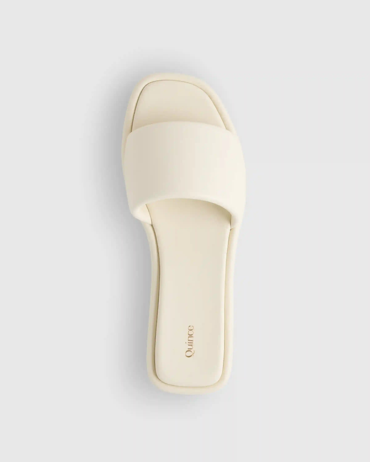 Italian Leather Slide Sandal