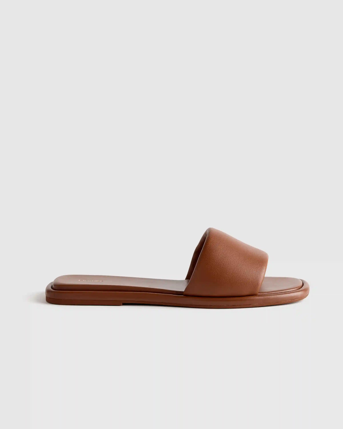 Italian Leather Slide Sandal