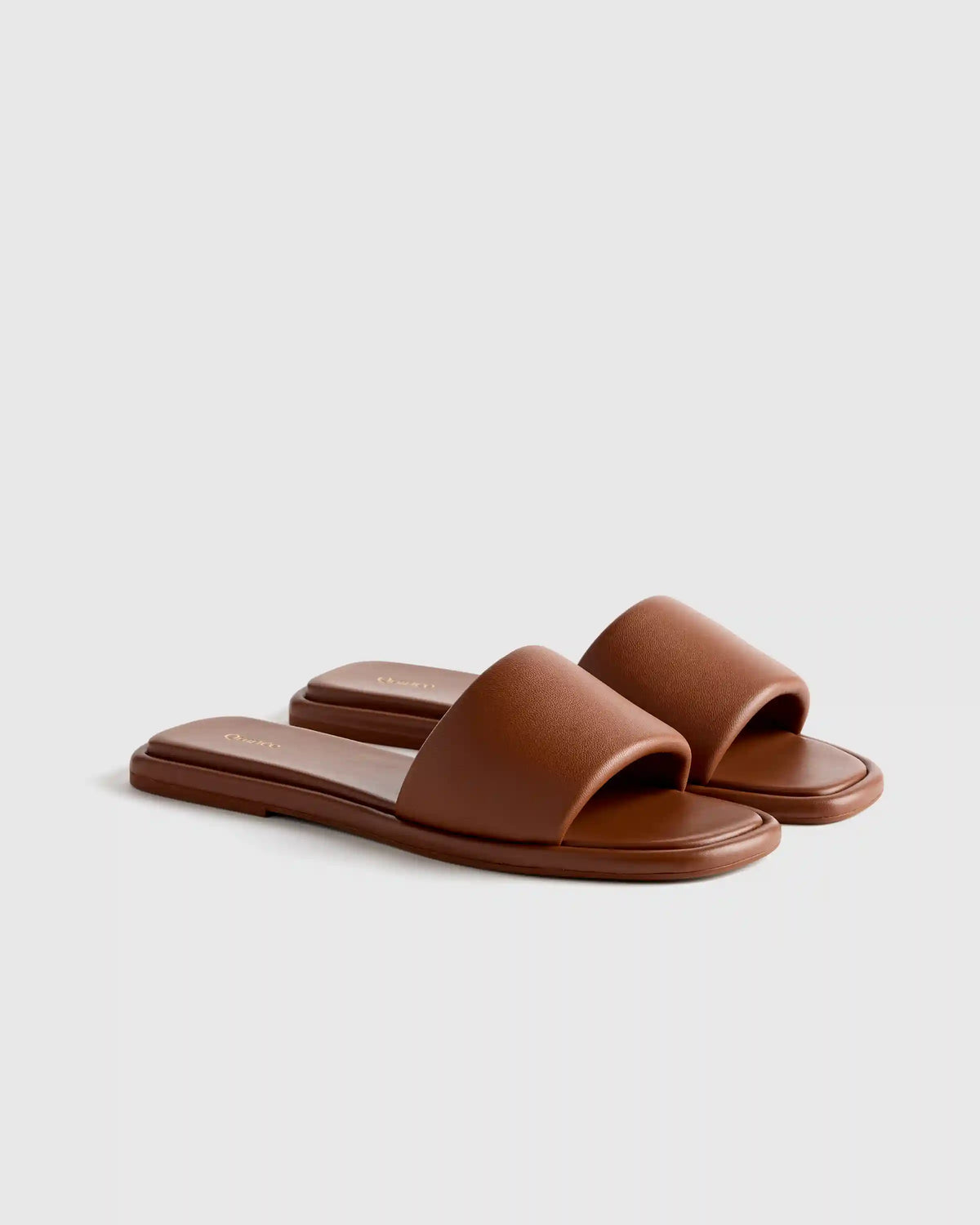 Italian Leather Slide Sandal