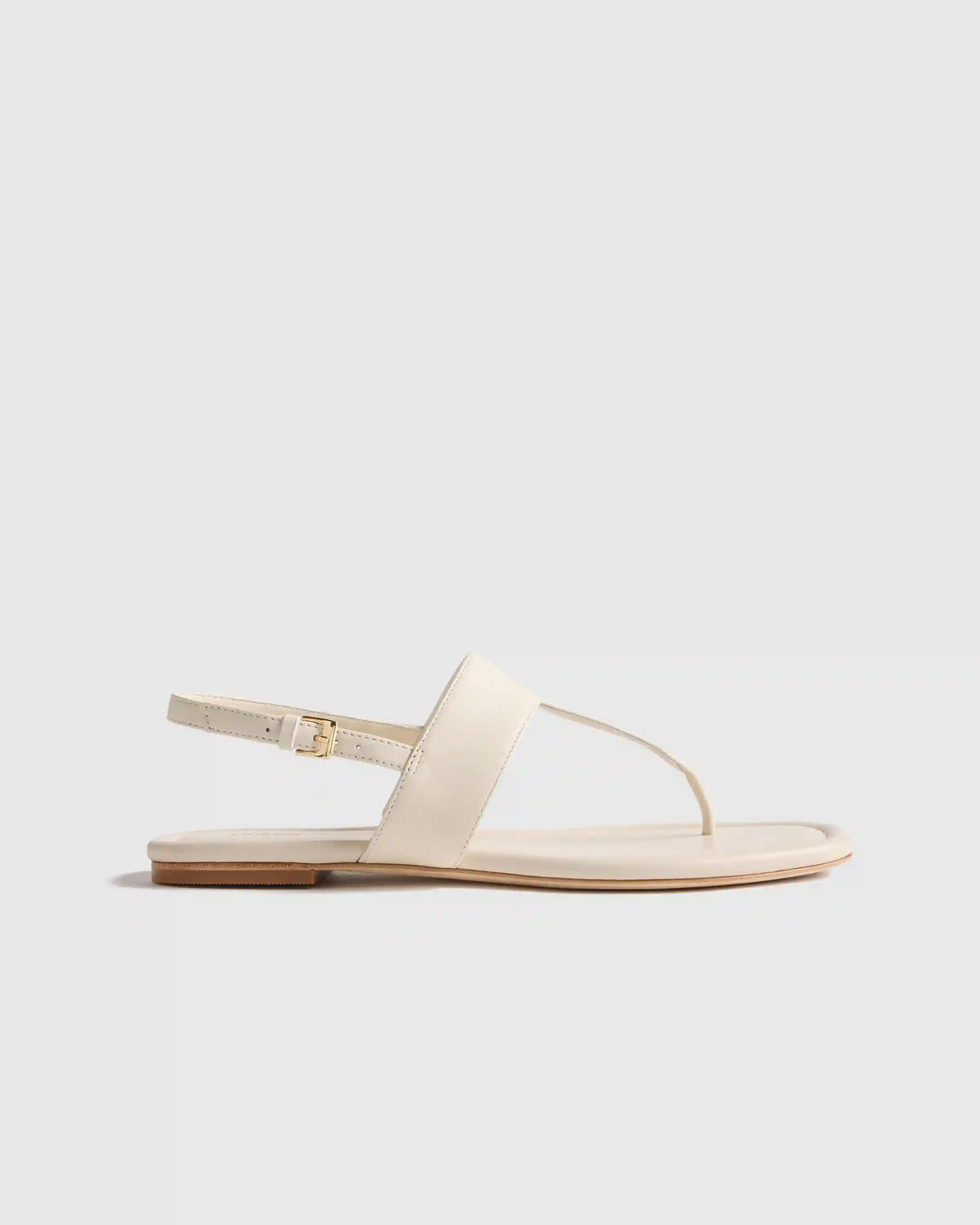 Italian Leather T-Strap Sandal