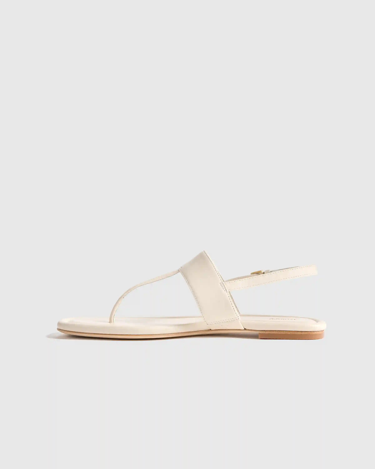 Italian Leather T-Strap Sandal