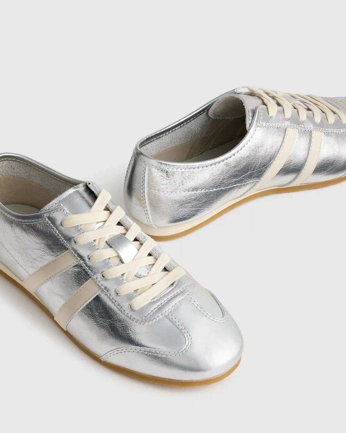 Italian Leather & Suede Low Profile Sneaker