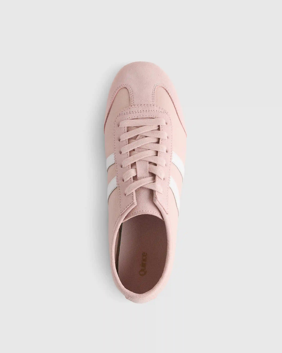 Italian Leather & Suede Low Profile Sneaker