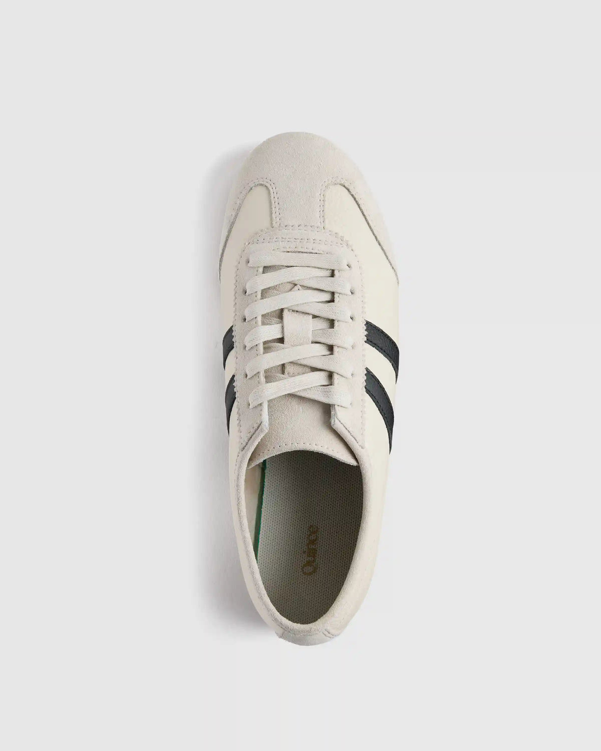 Italian Leather & Suede Low Profile Sneaker