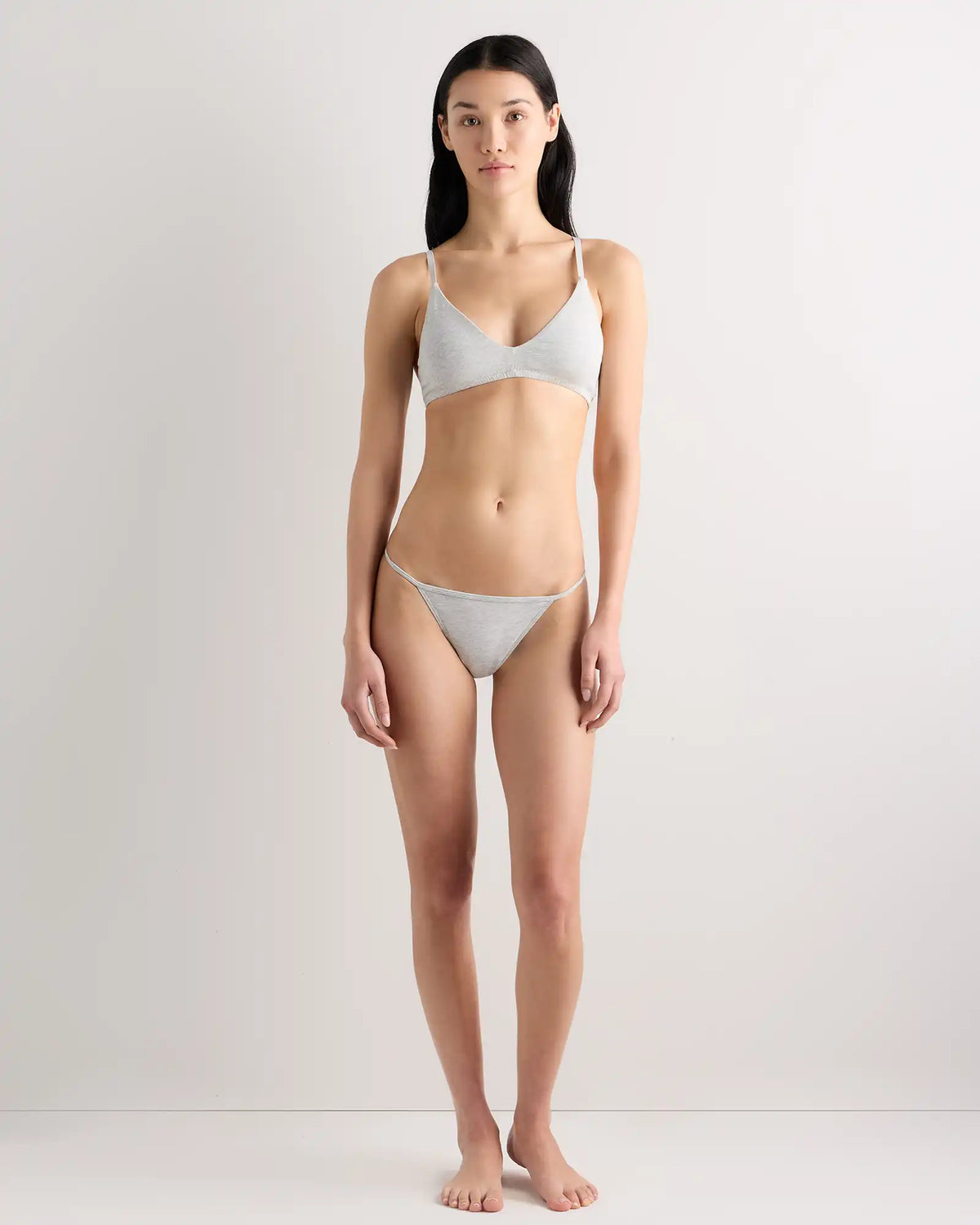 Organic Cotton Triangle Bralette (2-Pack)