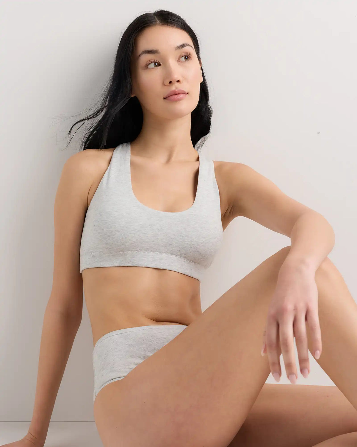 Organic Cotton Racerback Bralette (2-Pack)