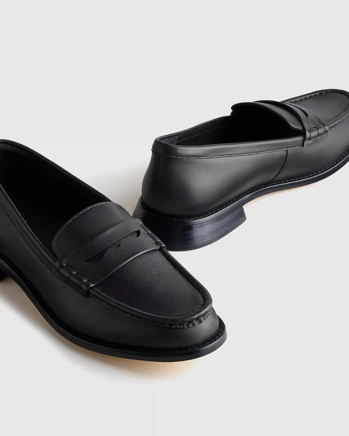 Italian Leather Penny Loafer