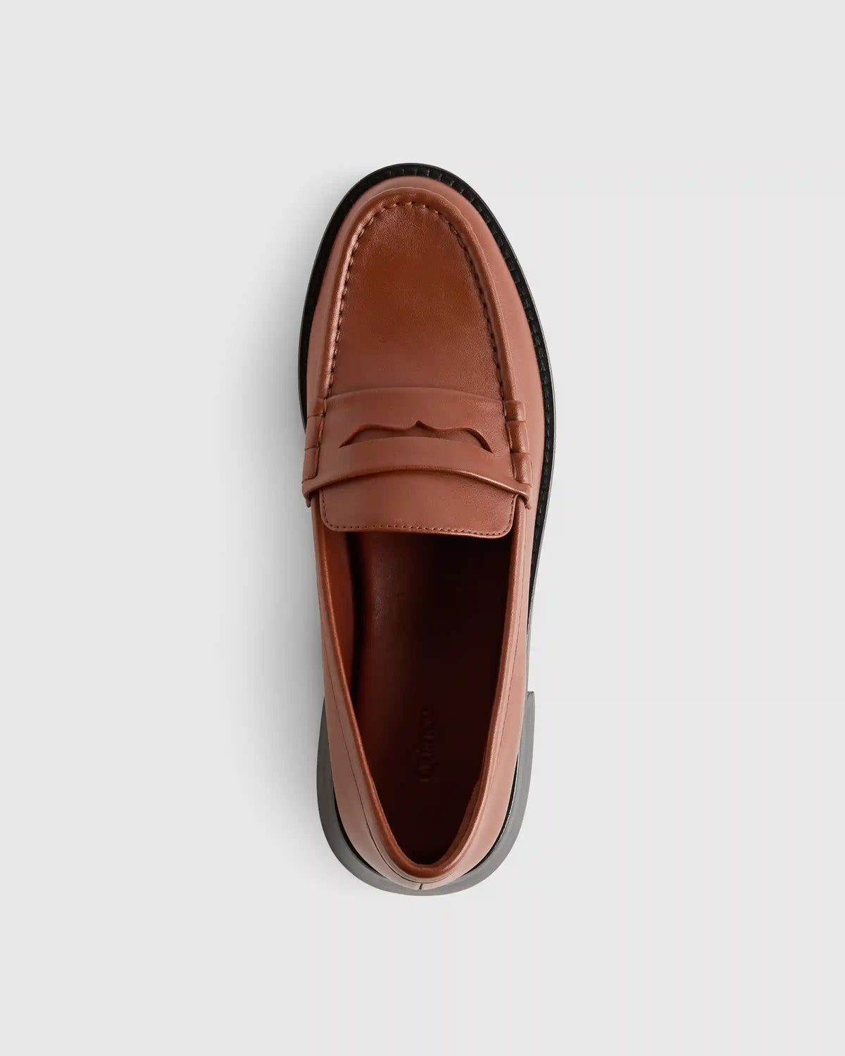 Italian Leather Penny Loafer