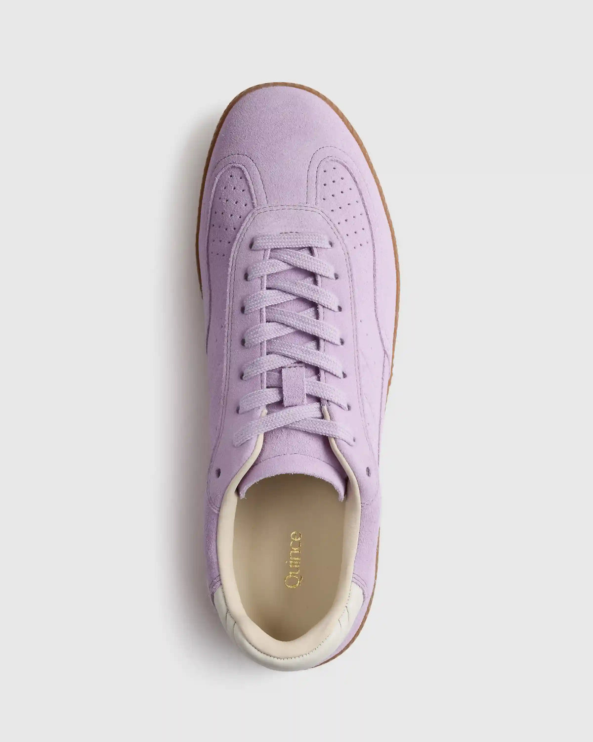 Italian Suede Gum Sole Sneaker